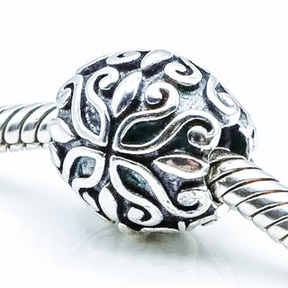 CHAMILIA Floral Charm Sterling Silver Bead