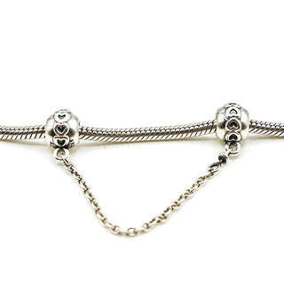 PANDORA Love Connection S925 ALE Sterling Silver Safety Chain