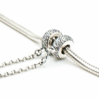 PANDORA Pave Inspiration Sterling Silver CZ Safety Chain