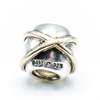 CHAMILIA Gold X Mixed Sterling Silver 14K Bead