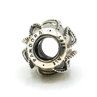 PANDORA Intertwining Radiance Sterling Silver Charm With Clear Zirconia