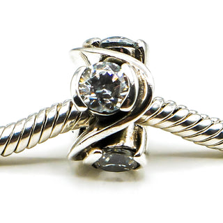 CHAMILIA Forever Clear CZ Sterling Silver Charm