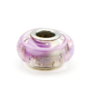 CHAMILIA Irresistible Pink Murano Glass Charm With Sterling Silver Core