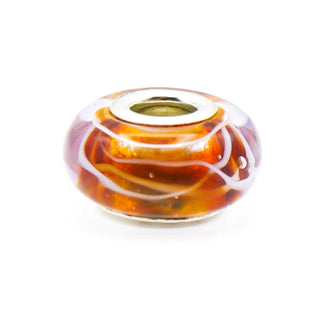 CHAMILIA Umbra Swirl Murano Glass Charm With Sterling Silver Core