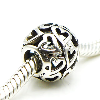 CHAMILIA Captured Hearts Sterling Silver Charm
