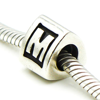 PANDORA Alphabet Letter M Sterling Silver Charm