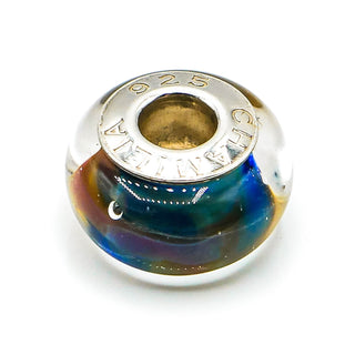 CHAMILIA 24K Gold Collection Marine Gold Murano Glass Bead