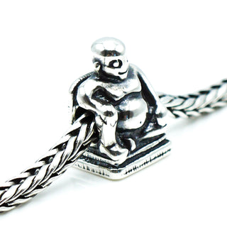 TROLLBEADS Buddha Bead Sterling Silver Charm