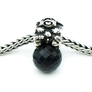 TROLLBEADS RARE Baby Troll Bead Sterling Silver Charm