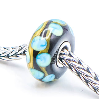 TROLLBEADS Mardi Gras Bead Sterling Silver Charm
