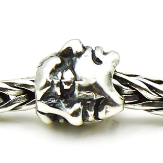 TROLLBEADS RARE Masks Bead Sterling Silver Charm