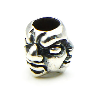 TROLLBEADS RARE Masks Bead Sterling Silver Charm