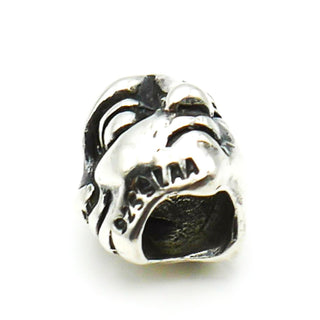 TROLLBEADS RARE Masks Bead Sterling Silver Charm