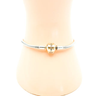 SOUFEEL Rose Gold Exclusive Sterling Silver Basic Bracelet 7.1 Inches