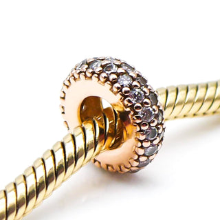 PANDORA Rose ™ Inspiration Within Spacer Spacer Charm With Clear Zirconia