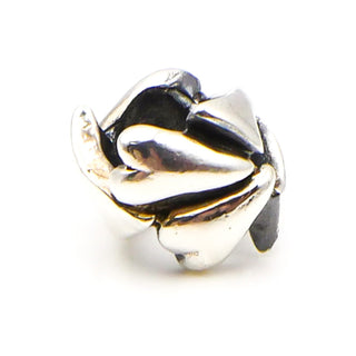TROLLBEADS Letter V Bead Sterling Silver Charm