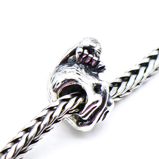 TROLLBEADS Kiwi Bead Sterling Silver Charm