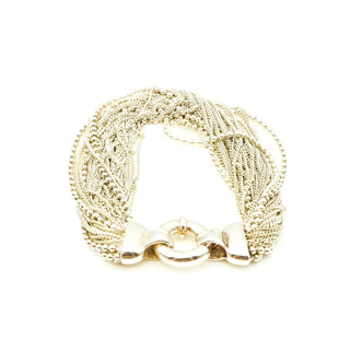 VIntage 7-Inch Sterling Silver Multi-Strand Bracelet