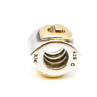 CHAMILIA 10K Gold Letter G Sterling Silver Charm