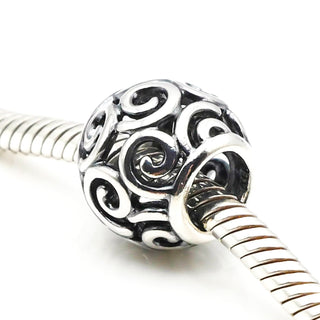 PANDORA Openworks Swirls Sterling Silver Charm