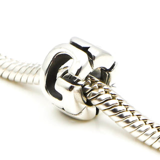 CHAMILIA Sterling Silver Letter G Charm
