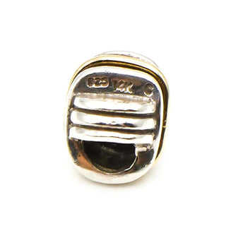 CHAMILIA CrissCross Sterling Silver Charm With 14K Bead