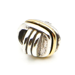 CHAMILIA CrissCross Sterling Silver Charm With 14K Bead