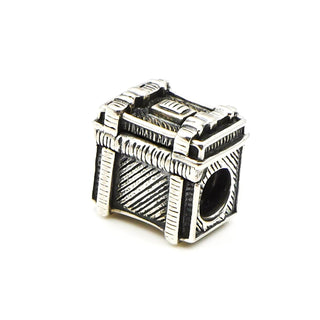 CHAMILIA Sterling Silver Steamer Trunk - Locket Charm Bead