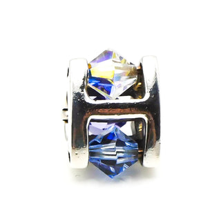 TROLLBEADS Summer Jewel Bead, Small Sterling Silver Charm