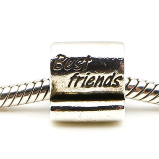 PANDORA Best Friends Scroll Sterling Silver Charm