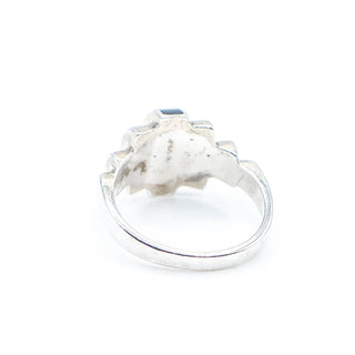 Sterling Silver Black Onyx Ring Size 7
