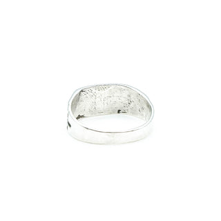 Sterling Silver Turquoise Men's Ring Size 9.5