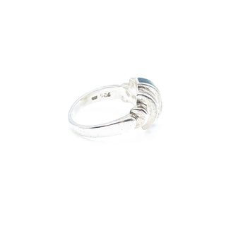 Sterling Silver Black Onyx Ring Size 7