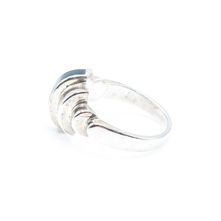 Sterling Silver Black Onyx Ring Size 7