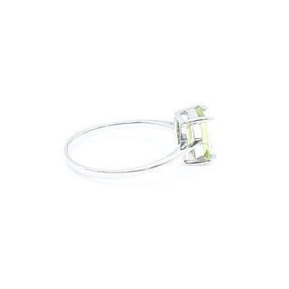 Sterling Silver Peridot Ring Size 5.75