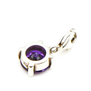 THOMAS SABO Amethyst Sterling Silver February Birthday Charm Pendant