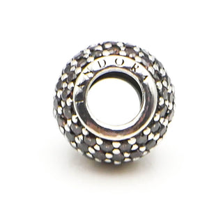 PANDORA Brown Pave Lights Sterling Silver Charm