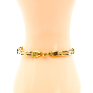 RONALDO Hold Me 14K Gold Wire Bracelet Size 6.75 Inches