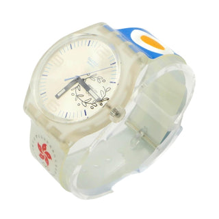 Swatch Gent XL Olympia Special NOC Hong Kong Watch SUDK106Z New in Box
