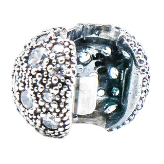 Pandora Cosmic Stars Sterling Silver Clear CZ Clip Charm Retired