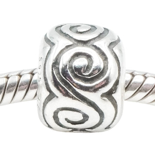 Pandora Large Swirls Oxy Swirl Sterling Silver Charm