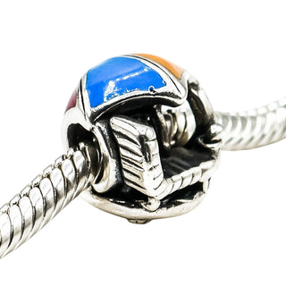 Chamilia Beach Day Umbrella Sterling Silver Enamel Charm
