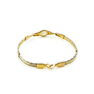 RONALDO Hold Me 14K Gold Wire Bracelet Size 6.75 Inches