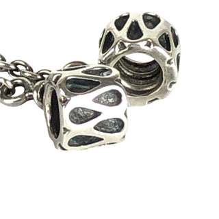 PANDORA Raindrop Sterling Silver Safety Chain Charm