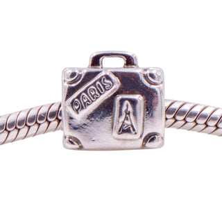 Pandora Suitcase Sterling Silver Travel Charm – Retired