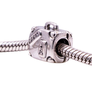 Pandora Suitcase Sterling Silver Travel Charm – Retired