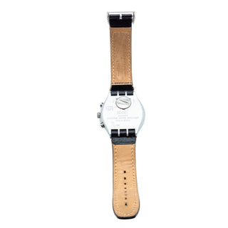 Swatch Irony Chrono High Tail Watch YCS1000 Leather Band