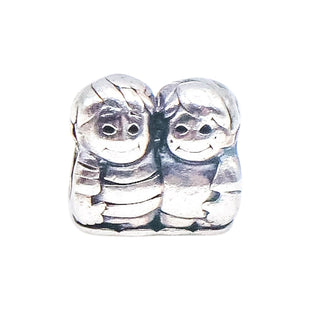 Chamilia Brothers Sterling Silver Family Charm Bead Brother Sibling Gift