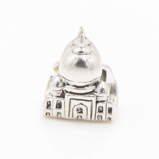 Mundo Briller Taj Mahal Sterling Silver Charm Travel Landmark Bead