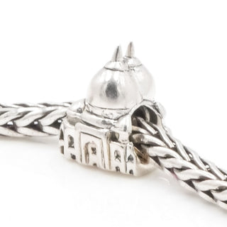 Mundo Briller Taj Mahal Sterling Silver Charm Travel Landmark Bead